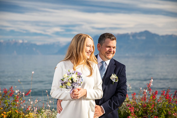 Mariés aux couleurs d'automne