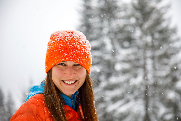 Promenade sous la neige